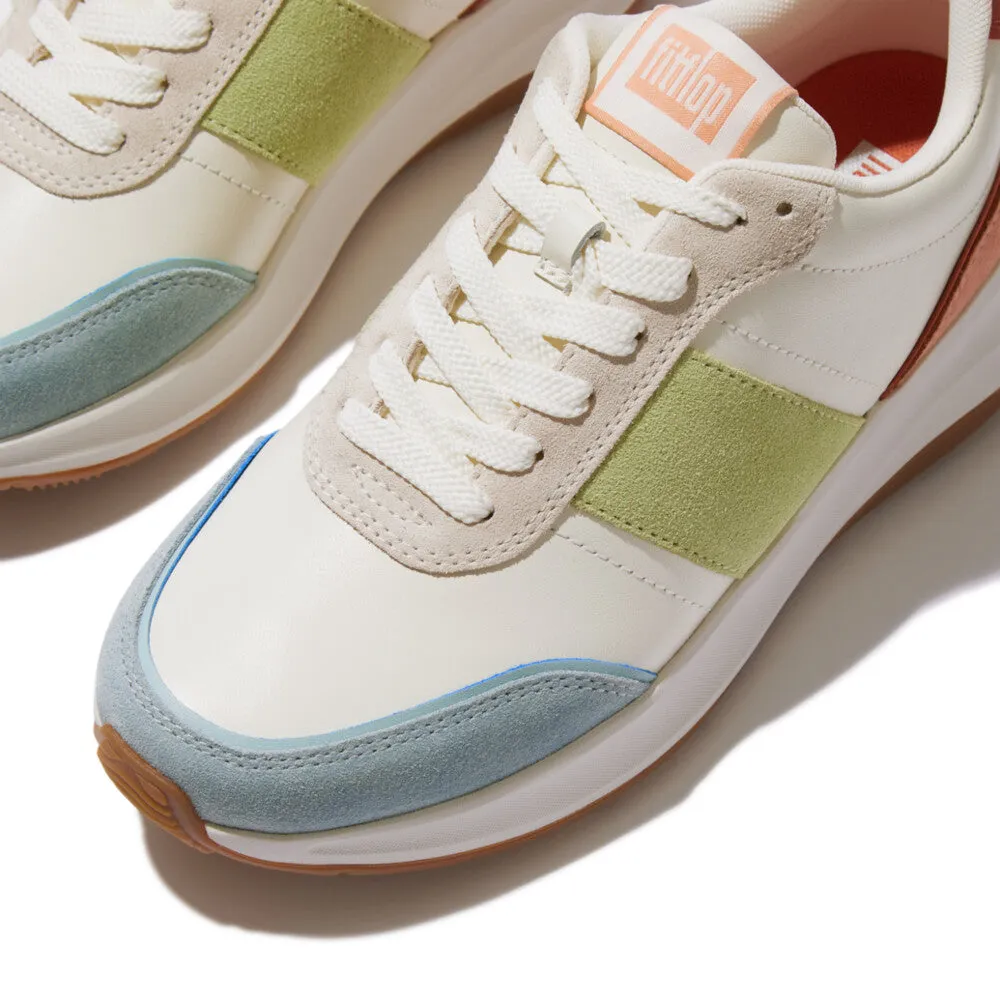 รองเท้าผ้าใบ ผู้หญิง รุ่น F-MODE FLOW SUEDE-MIX FLATFORM SNEAKERS