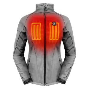 ActionHeat 5V Battery Heated Jacket for Ladies - Sharkskin Grey - XXL