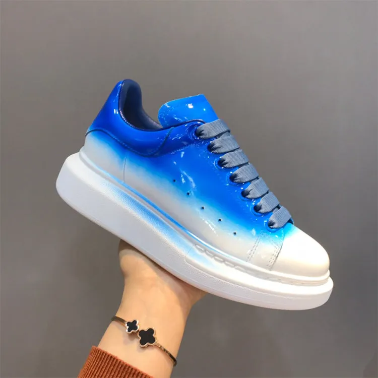 ALISANDRO MCQUEEN TRENDIX CHUNKY SOLE UNISEX LEATHER SNEAKER