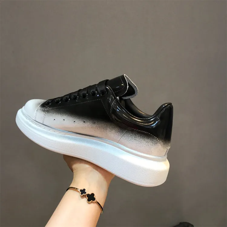 ALISANDRO MCQUEEN TRENDIX CHUNKY SOLE UNISEX LEATHER SNEAKER