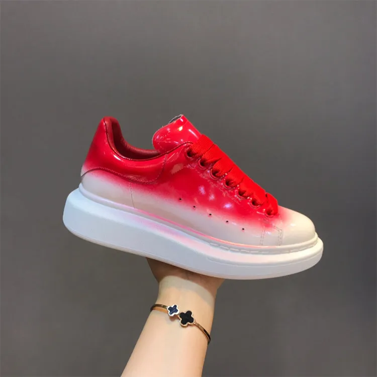 ALISANDRO MCQUEEN TRENDIX CHUNKY SOLE UNISEX LEATHER SNEAKER
