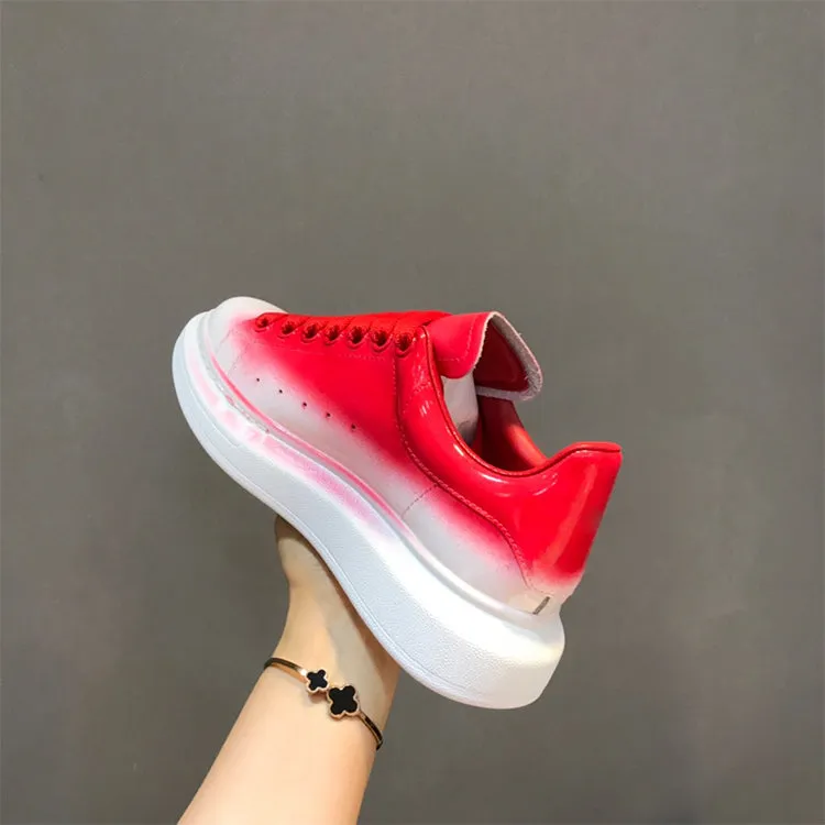 ALISANDRO MCQUEEN TRENDIX CHUNKY SOLE UNISEX LEATHER SNEAKER