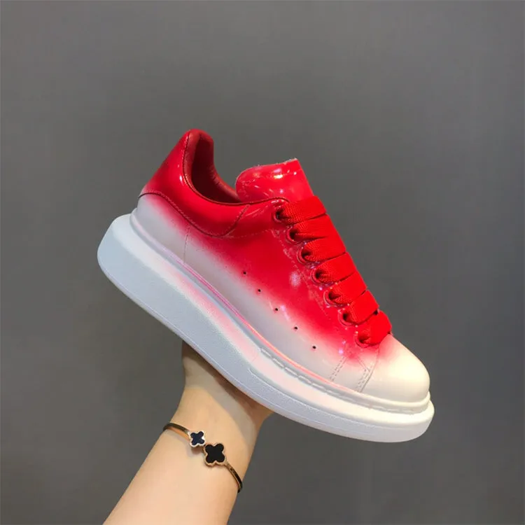 ALISANDRO MCQUEEN TRENDIX CHUNKY SOLE UNISEX LEATHER SNEAKER