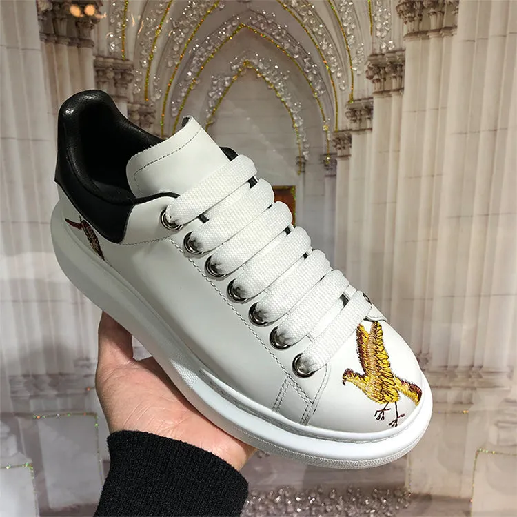 ALISANDRO MOQUEN MAI KUN 3D DESIGN LEATHER CHUNKY SOLE UNISEX SNEAKER