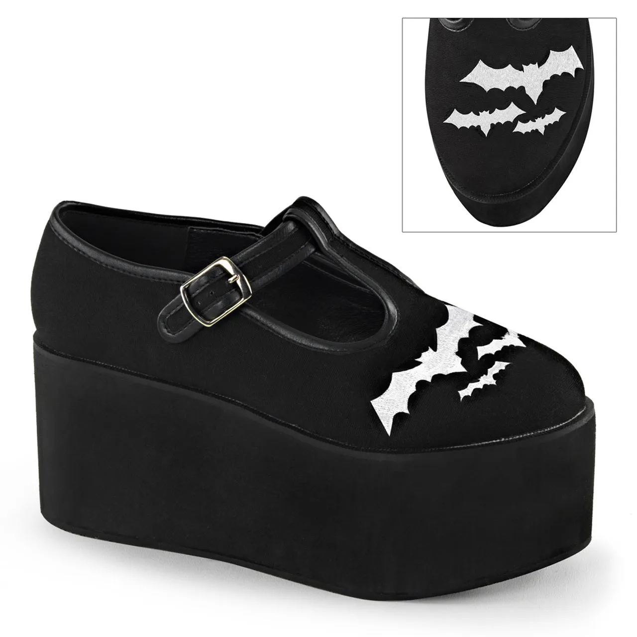 Black Canvas Bat Platforms
