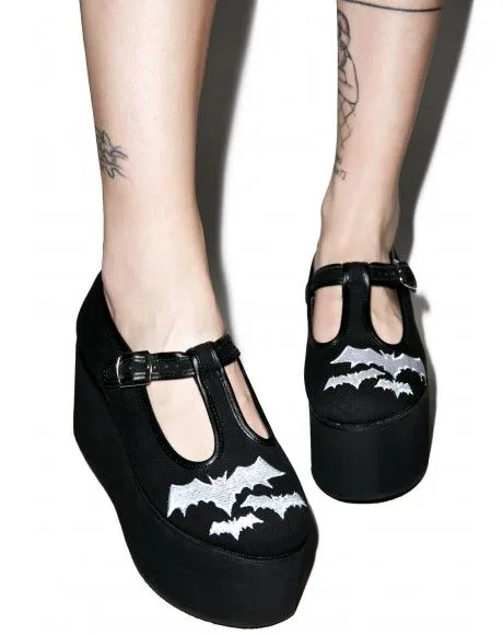 Black Canvas Bat Platforms