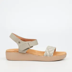Butterfly Feet Arlo 2 Flatform - Grey