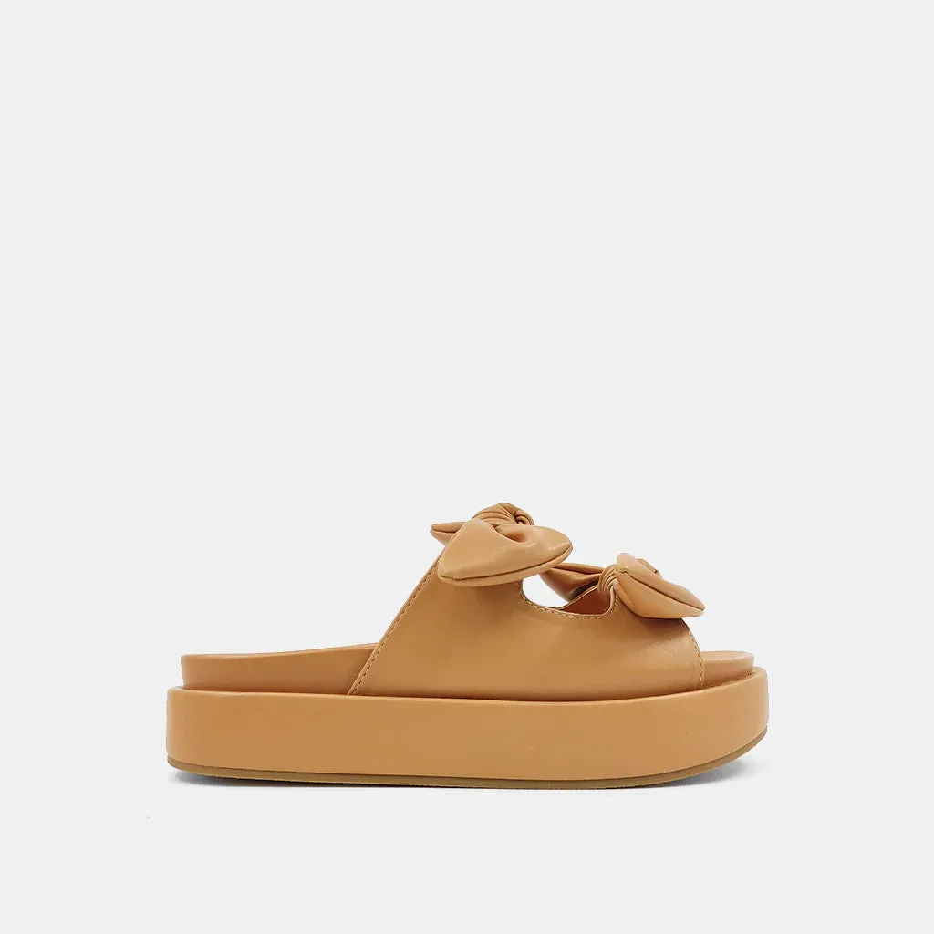 Camel Kiki Bow Sandal
