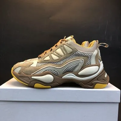 CHRISTINA JOY CHUNKY PLATFORM LEATHER SNEAKER