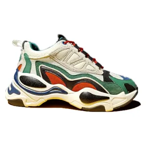 CHRISTINA JOY CHUNKY PLATFORM LEATHER SNEAKER