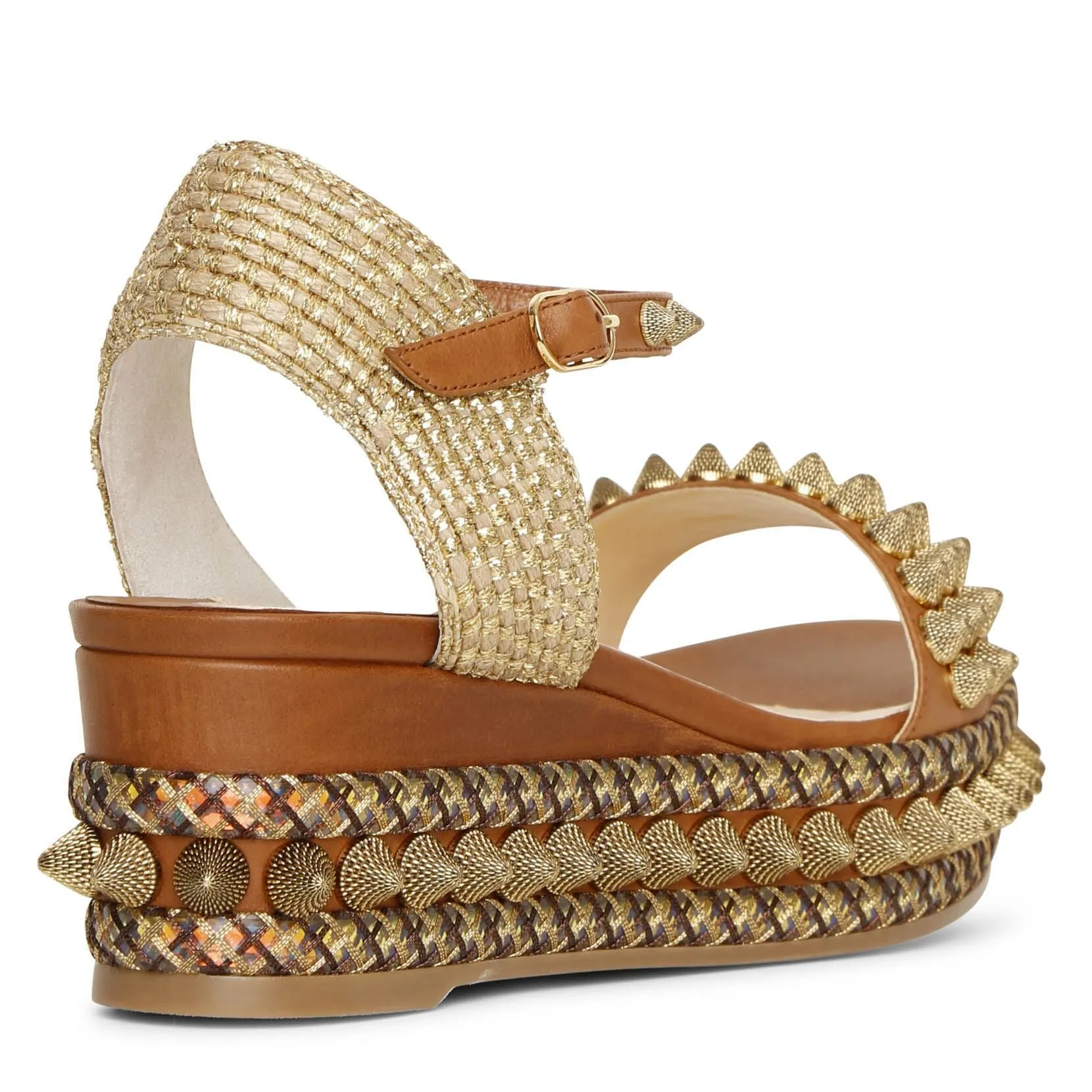 Cordorella 60 leather flatform sandals