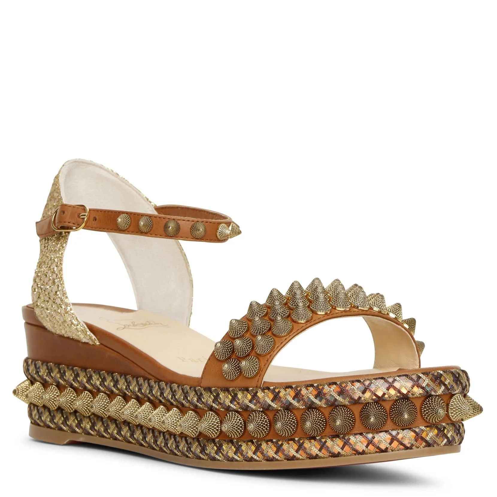 Cordorella 60 leather flatform sandals