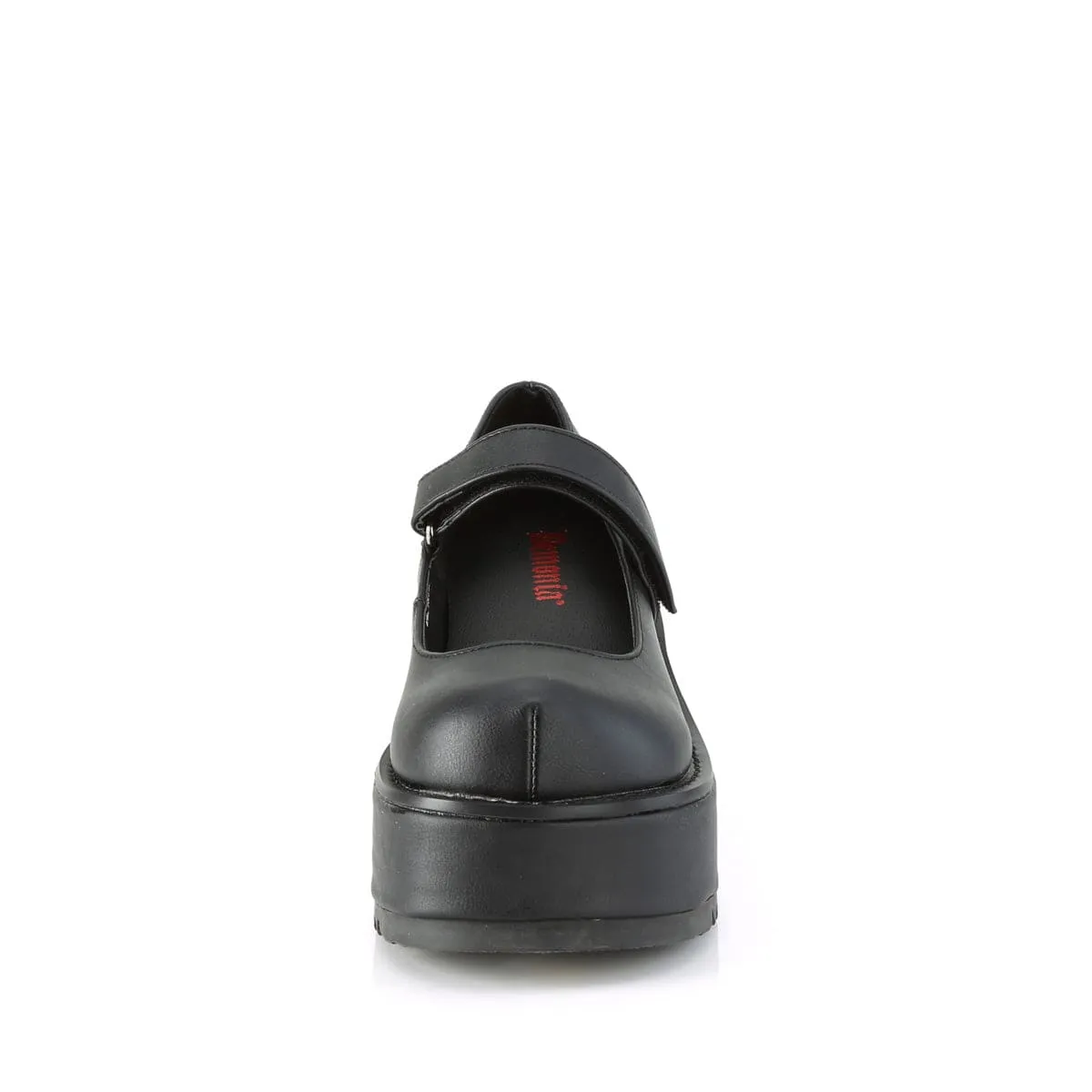 DOLLIE-01 Black Vegan Leather