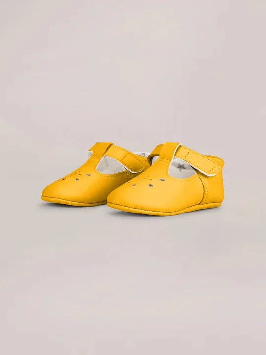 Eco Steps Baby Shoes - Mary Jane (Sunflower Yellow)