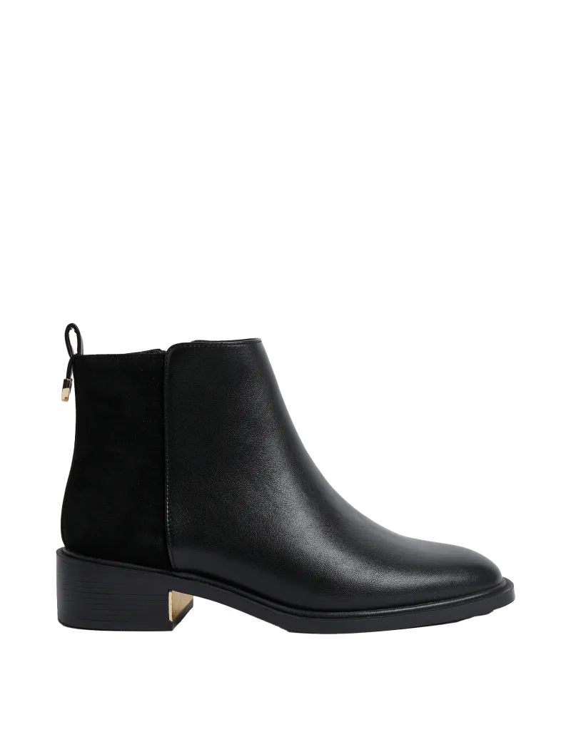 Flatform Ankle Boots