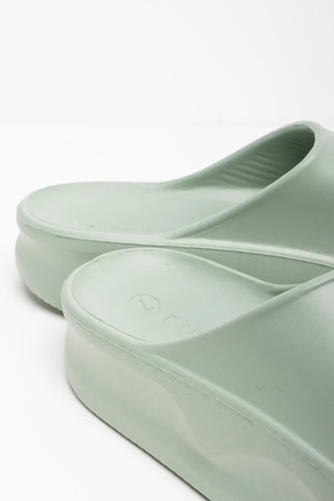 Flatform Sandal Green