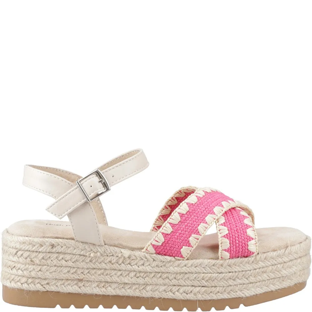 Fuchsia Jemma Espadrille Sandals