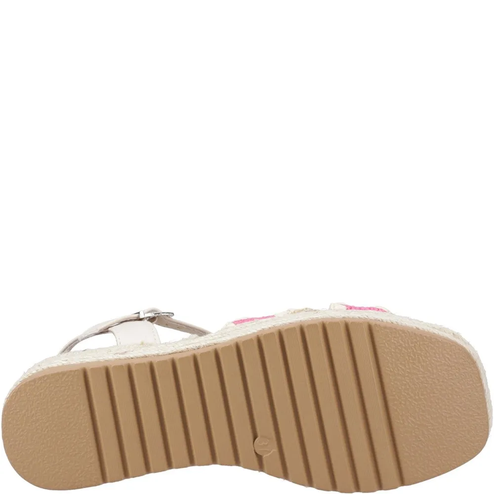 Fuchsia Jemma Espadrille Sandals