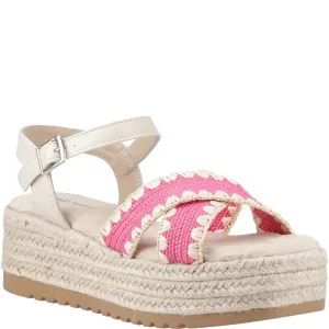 Fuchsia Jemma Espadrille Sandals