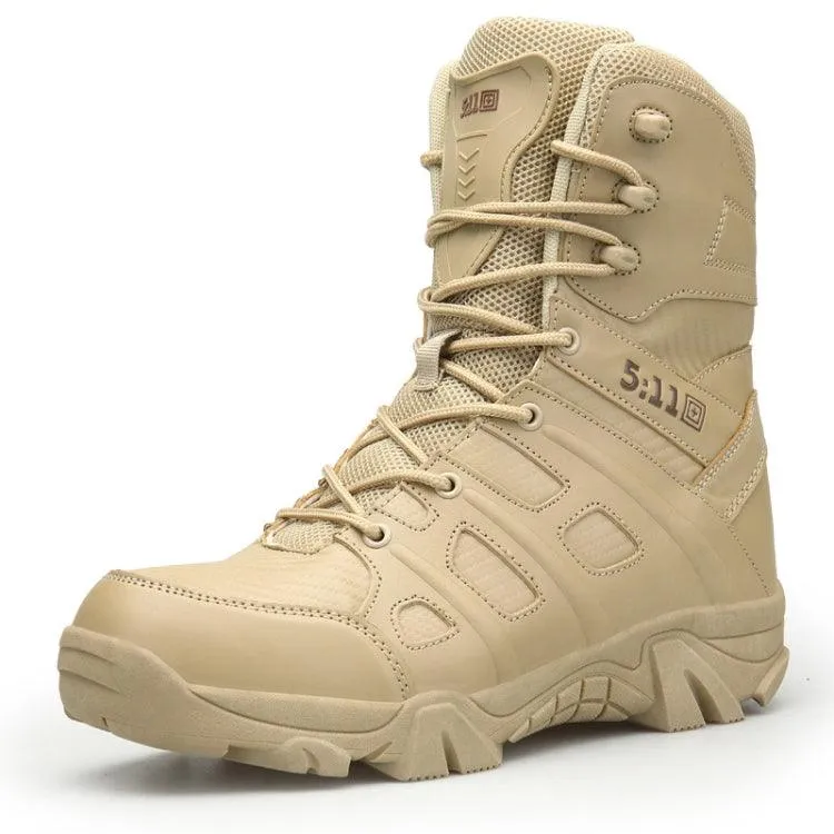 High-Performance Men's Outdoor Hiking Boots - Comfortable Safety Work Shoes