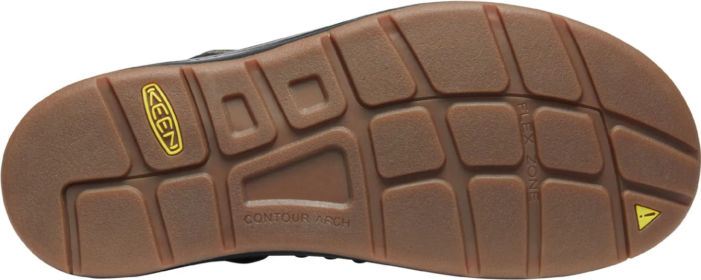 'Keen Outdoor' Men's UNEEK Premium Leather Sandal - Raven