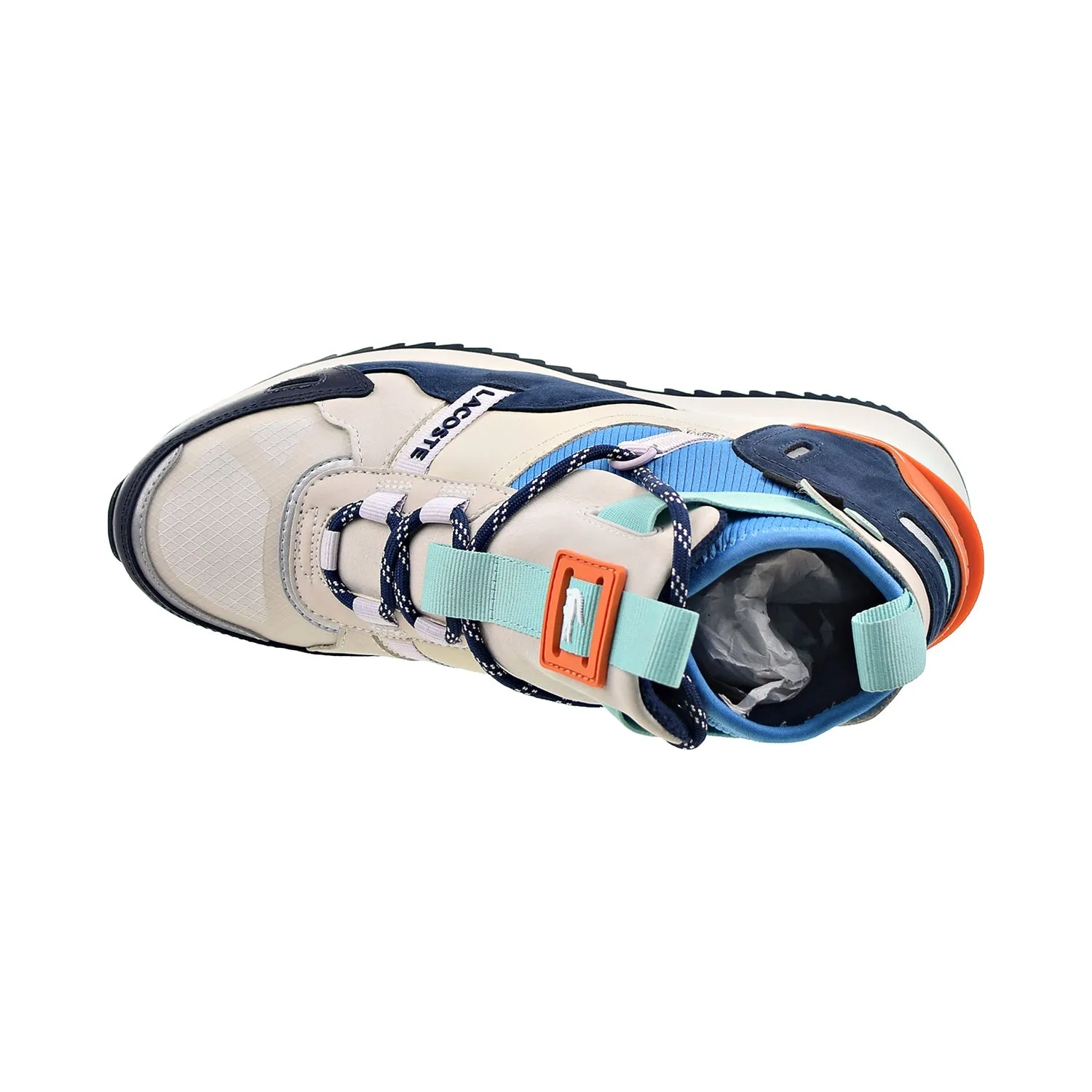Lacoste Run Breaker 0521 1 SMA Men's Shoes Off White-Navy