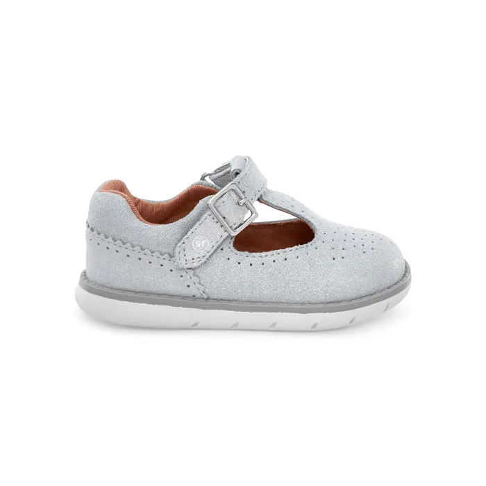 Little Girl Stride Rite SRTech Nell Silver