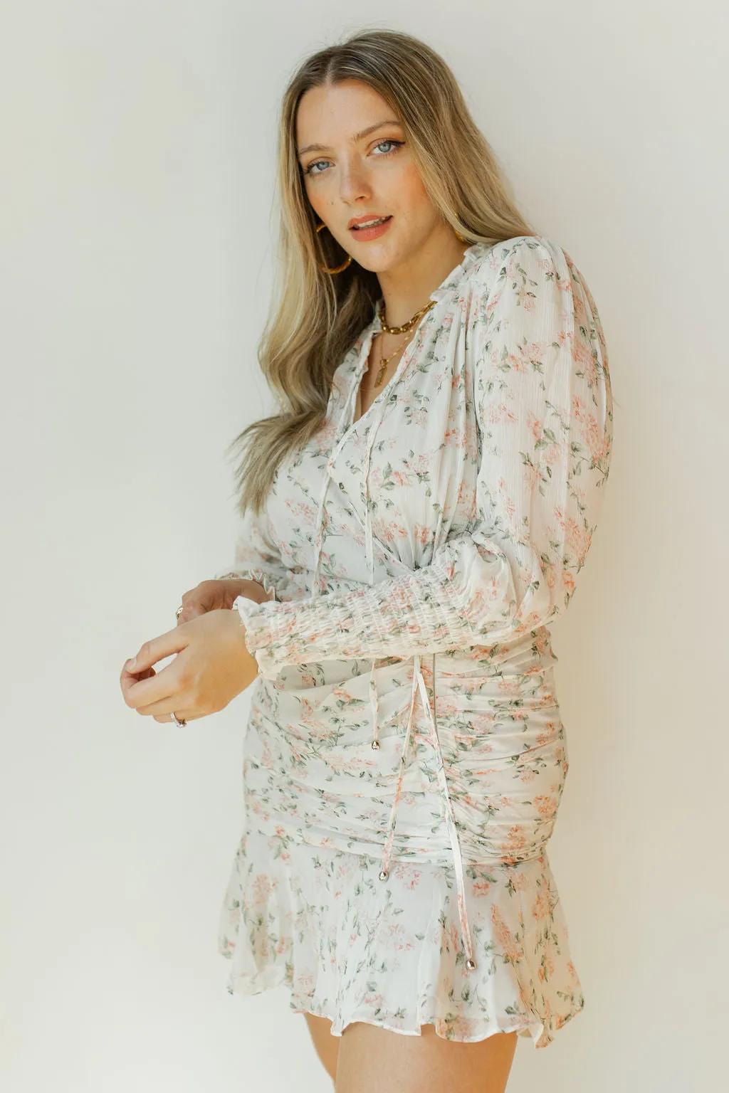 mellow days floral dress