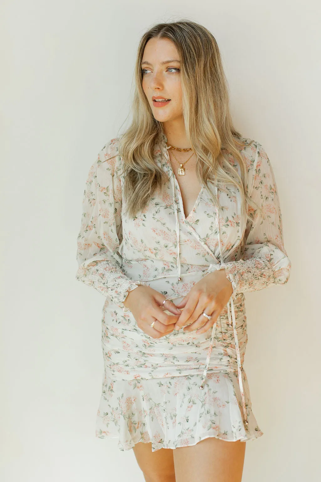 mellow days floral dress