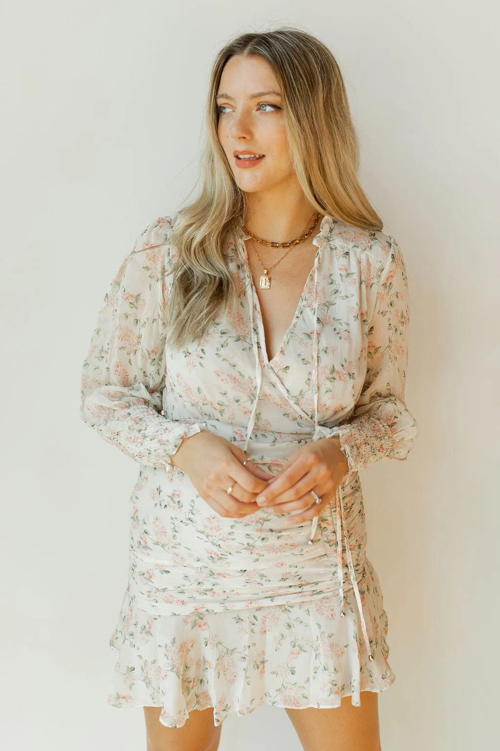 mellow days floral dress