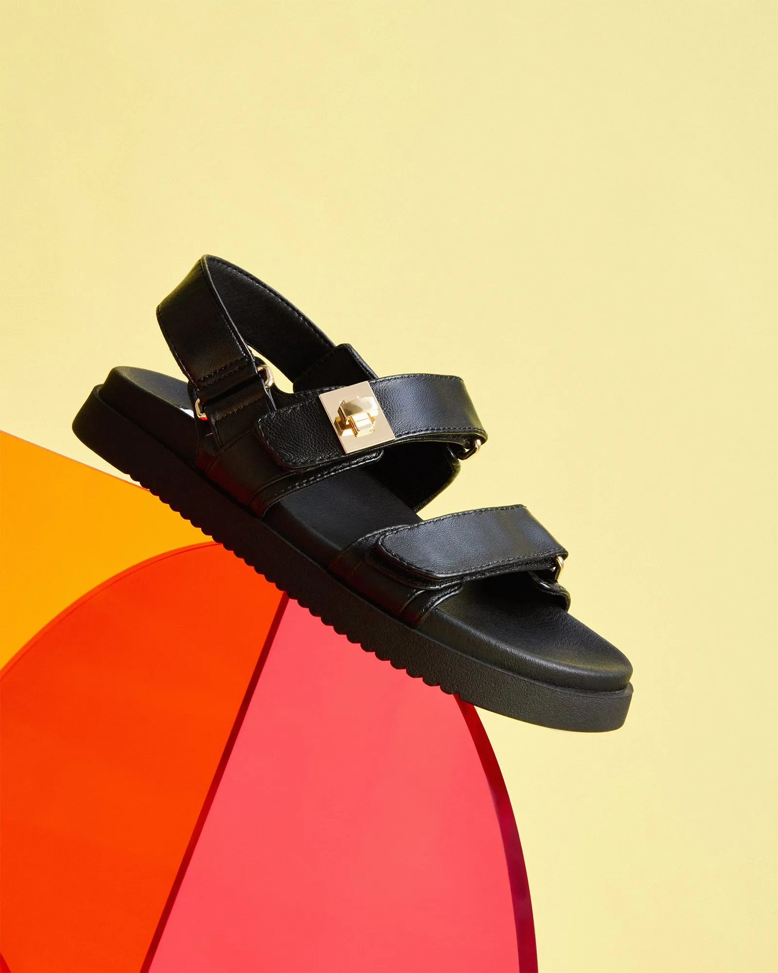 MONA BLACK LEATHER