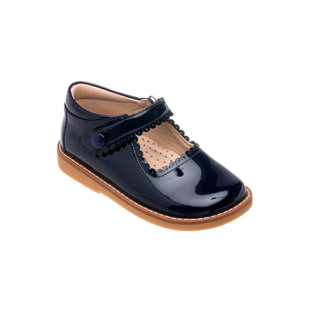 Navy Patent Mary Jane