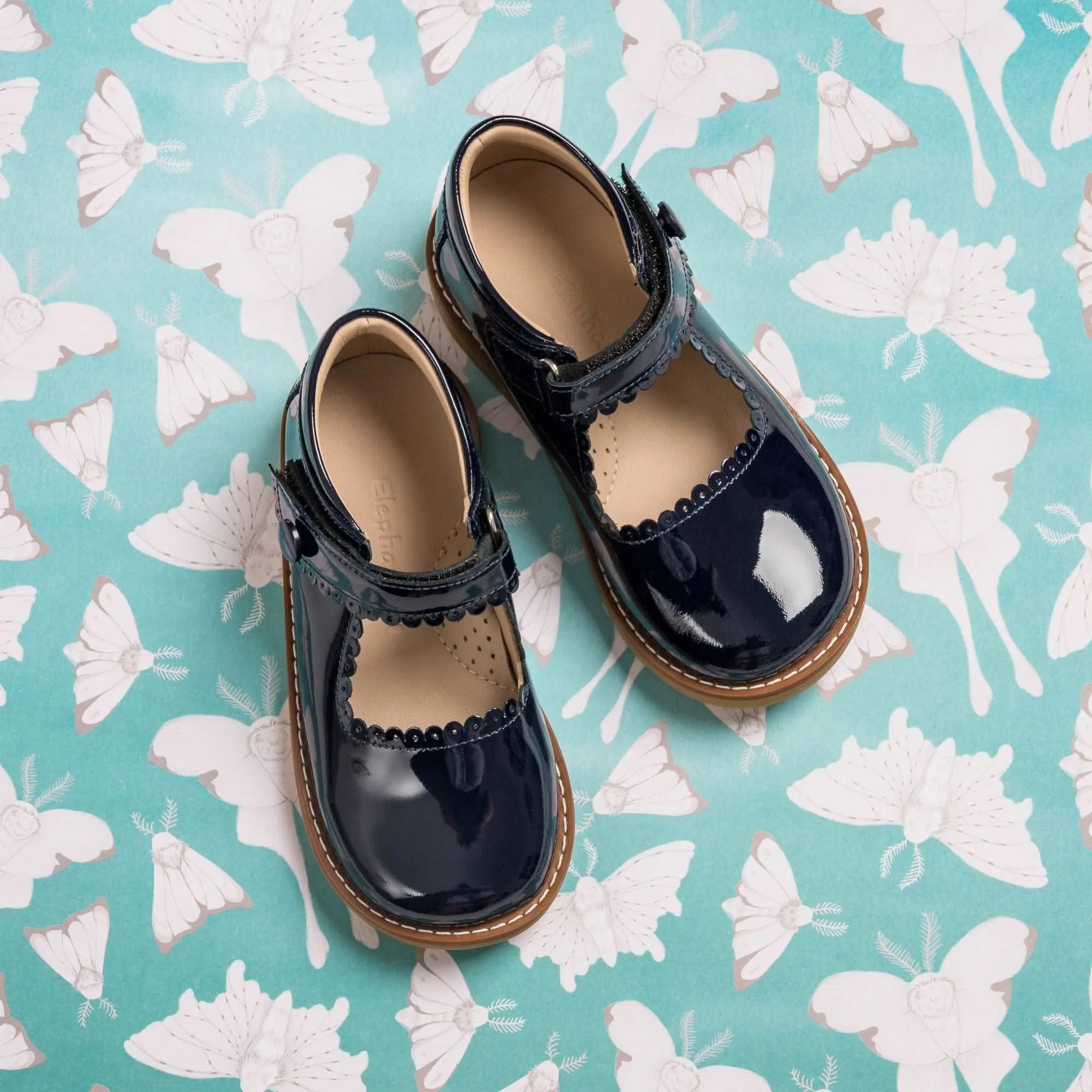Navy Patent Mary Jane