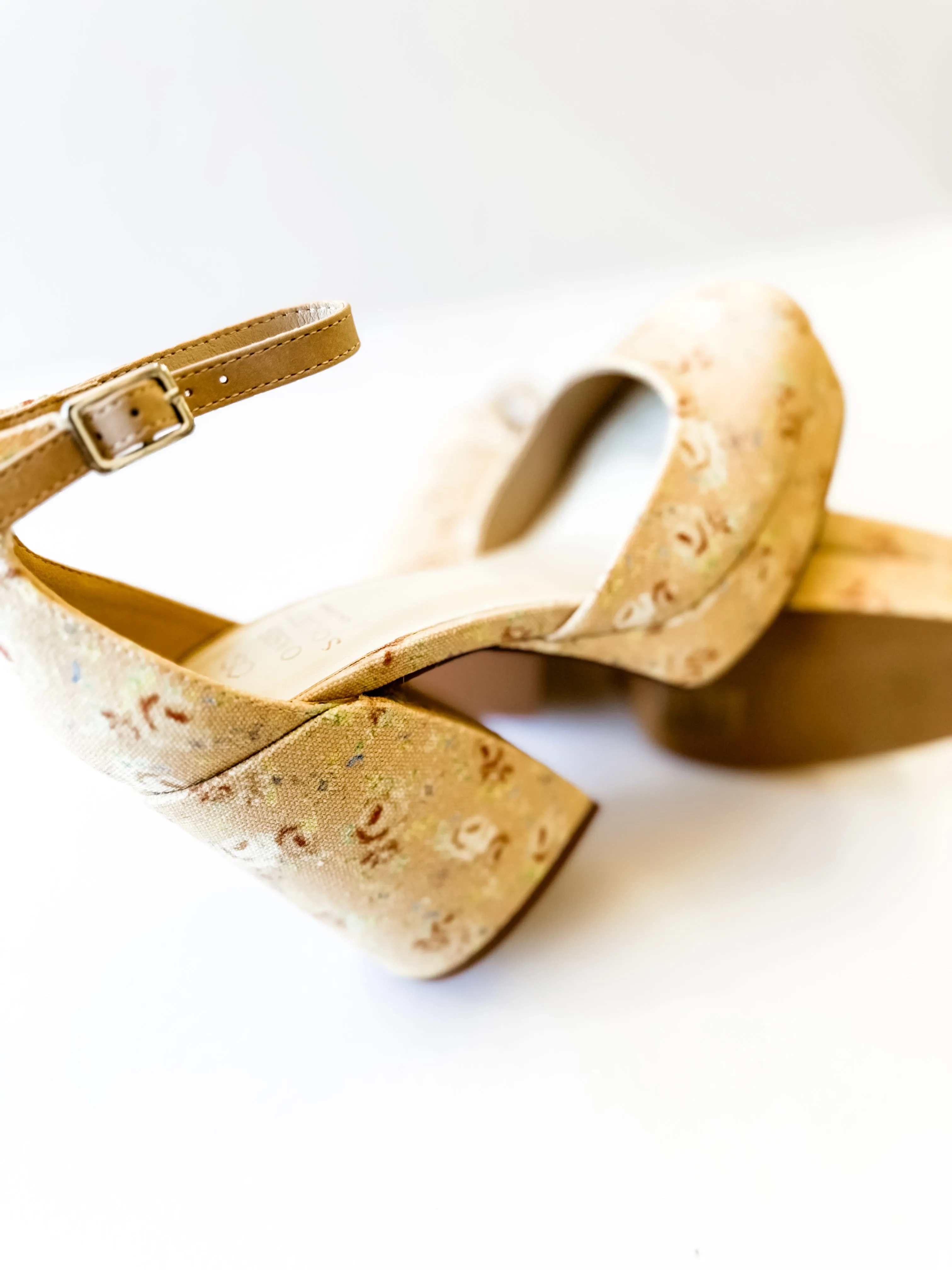 Oslo Floral Platform Mary Janes - FINAL SALE