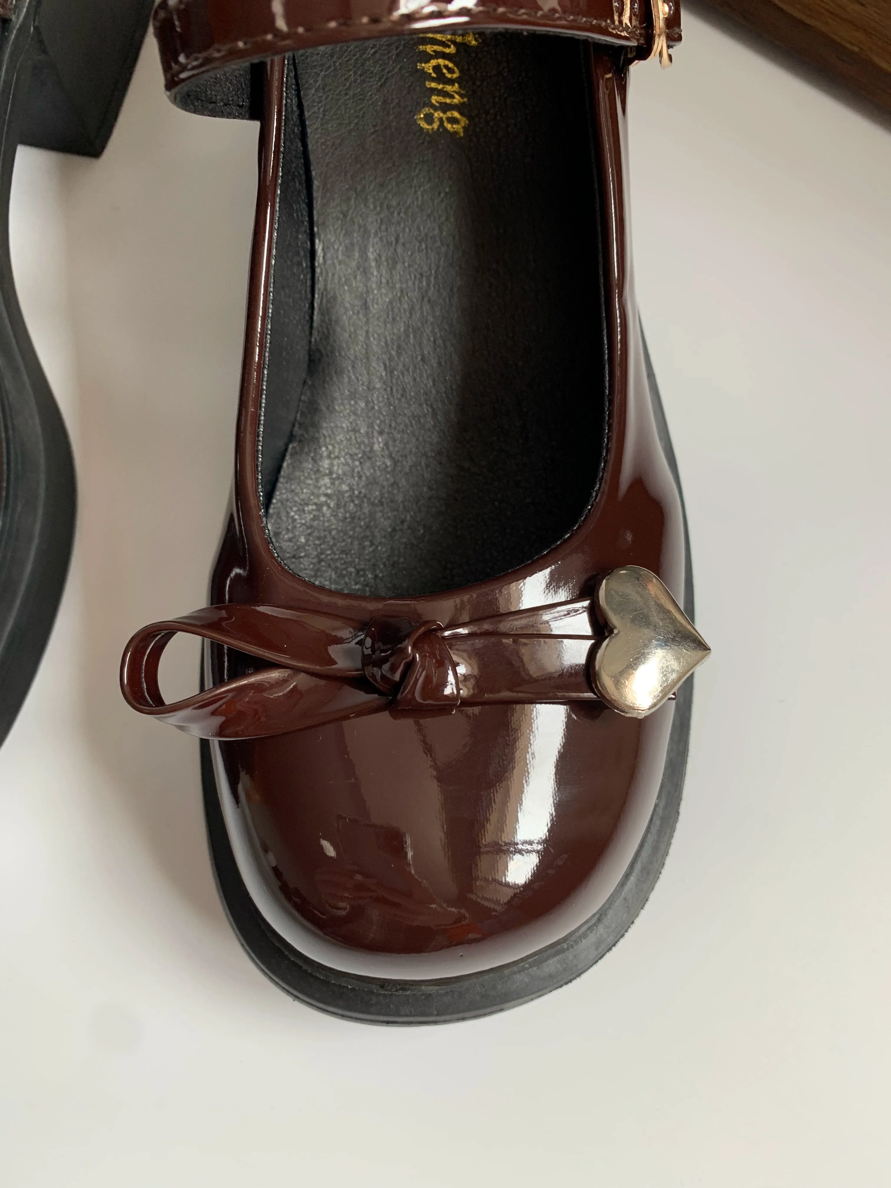 Patent Leather Bow Mary Janes