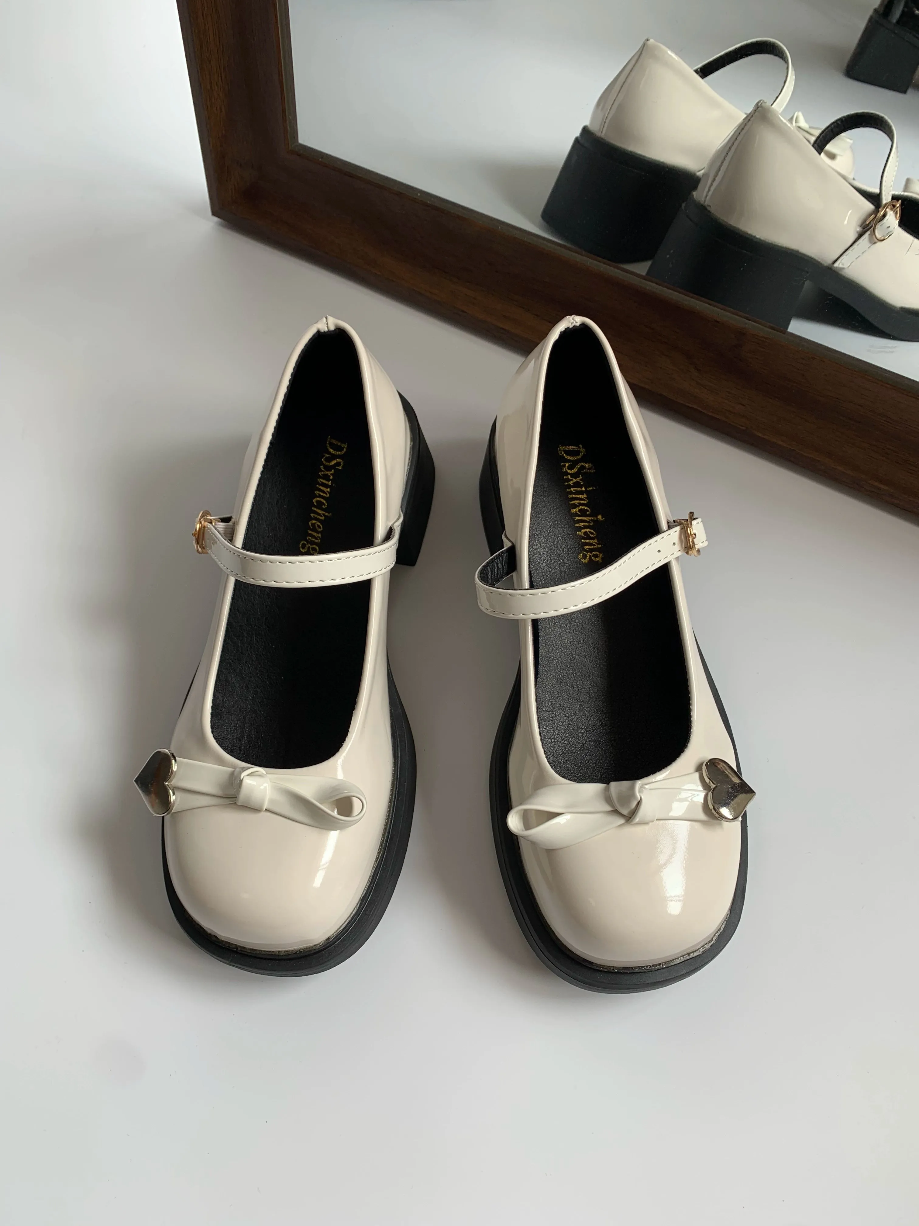 Patent Leather Bow Mary Janes