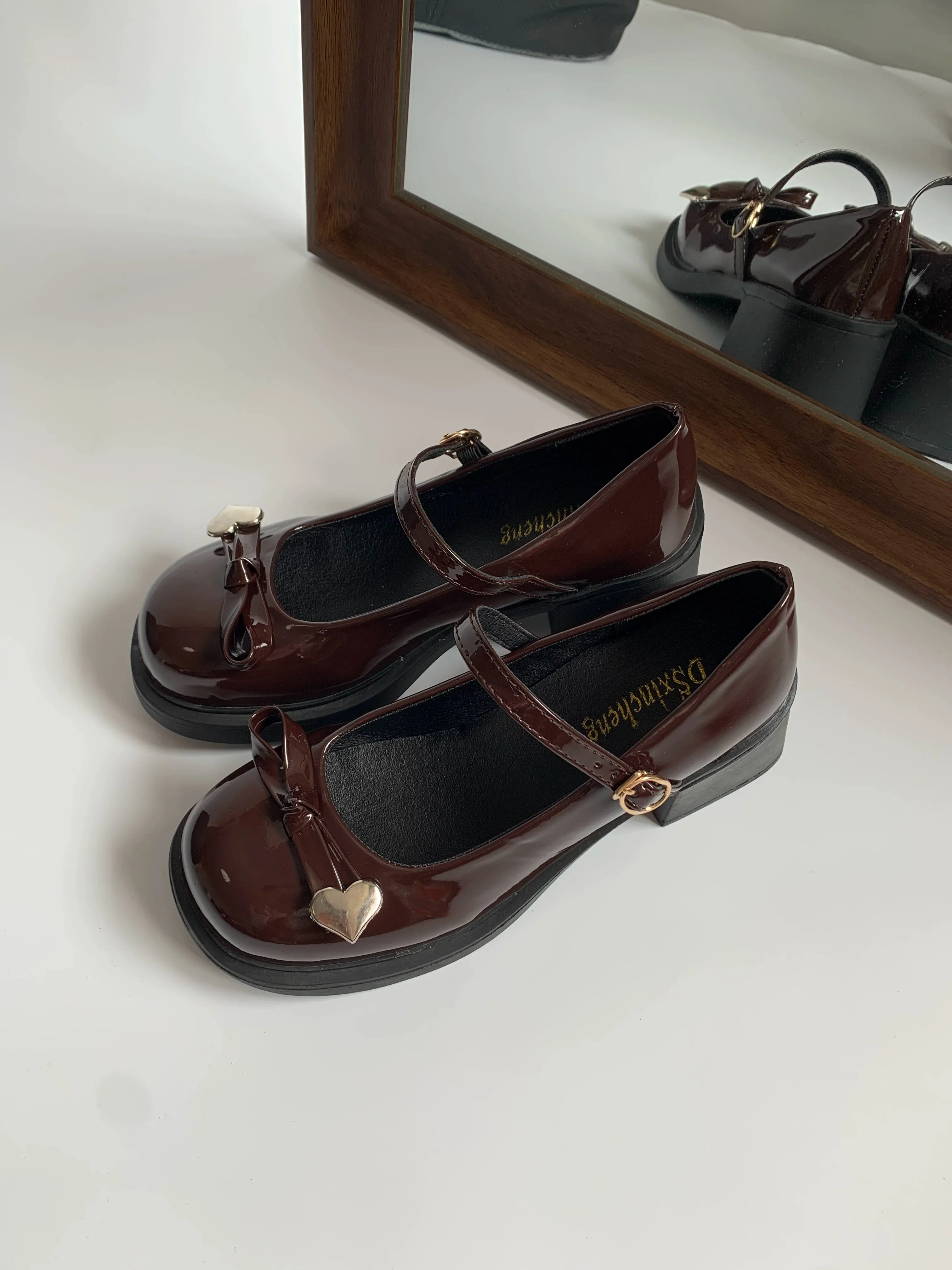 Patent Leather Bow Mary Janes
