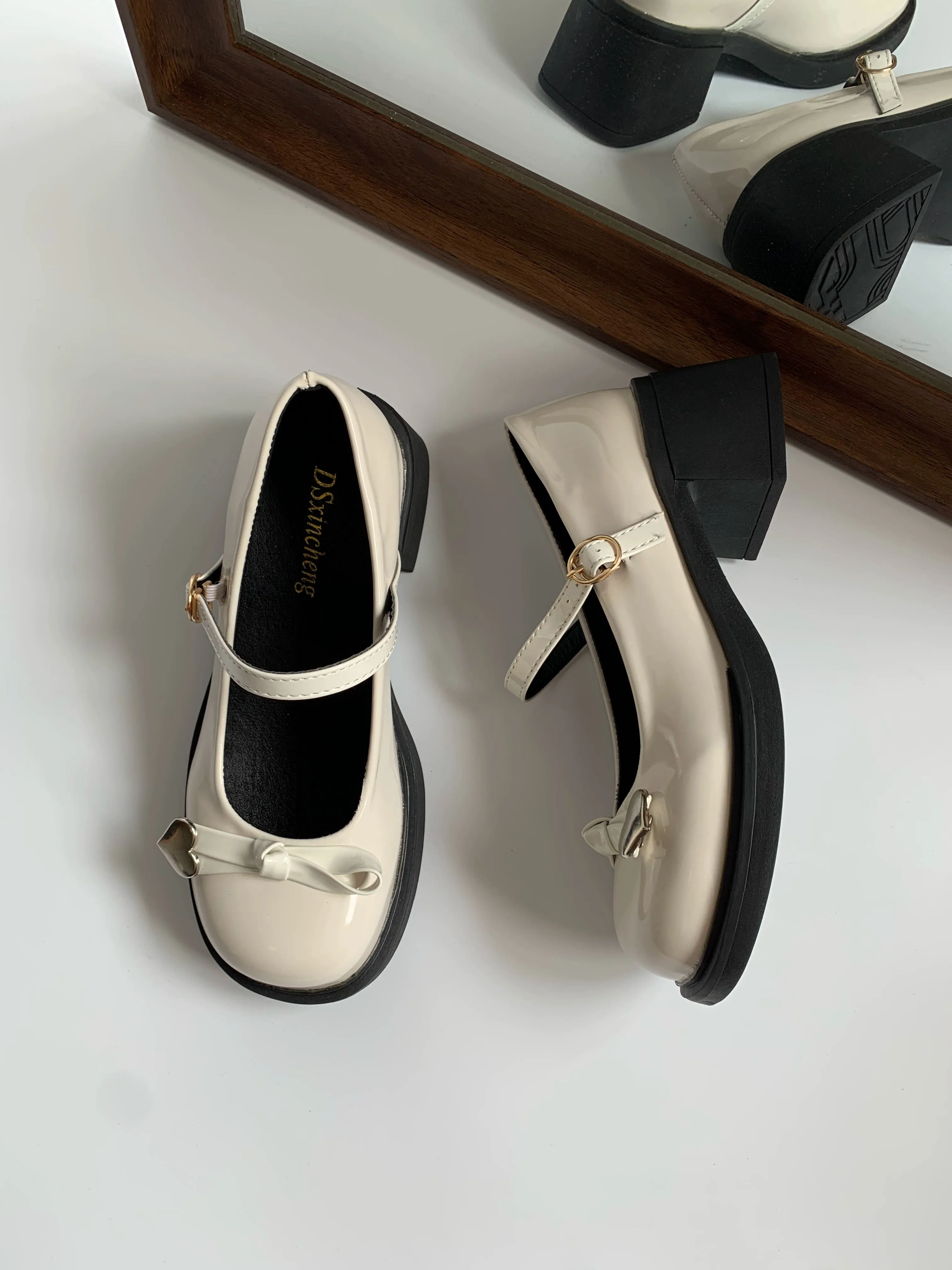 Patent Leather Bow Mary Janes