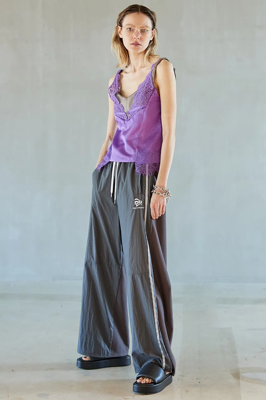 Phoebe Flatform Sandals : Faux Leather Stretch - SALE