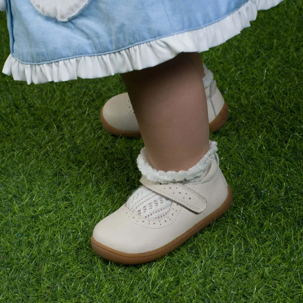 Polka Dot Cutout Mary Jane Shoes