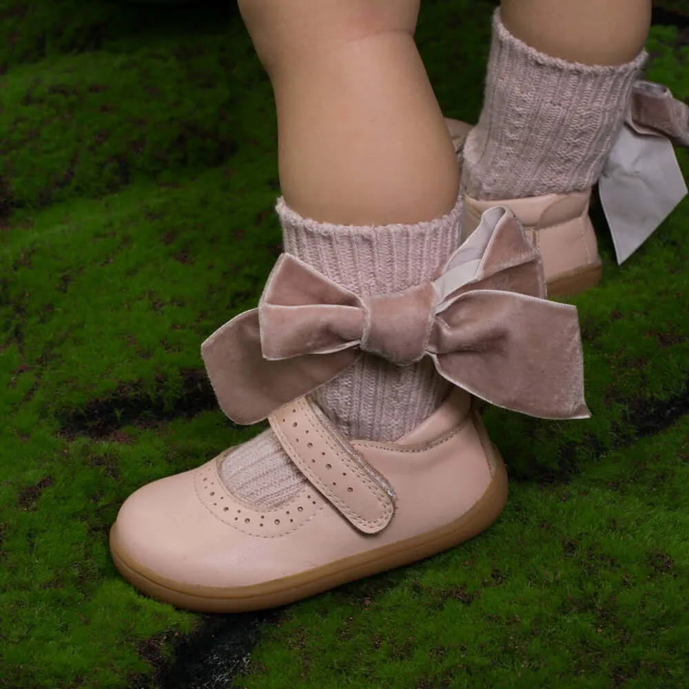 Polka Dot Cutout Mary Jane Shoes