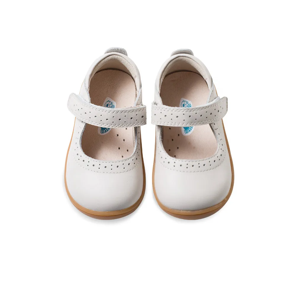 Polka Dot Cutout Mary Jane Shoes