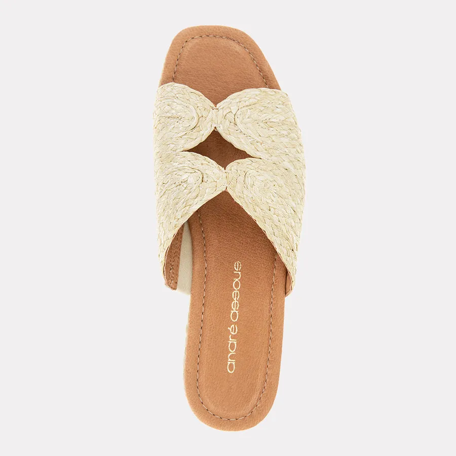 Serene Raffia Espadrille Wedge