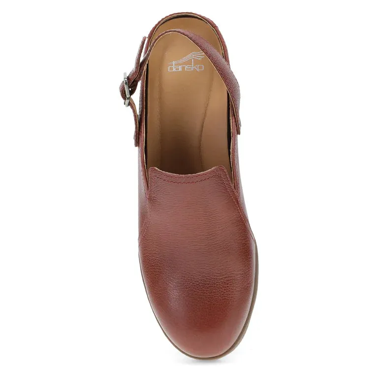 Sheridan Wedge Mule in Brick