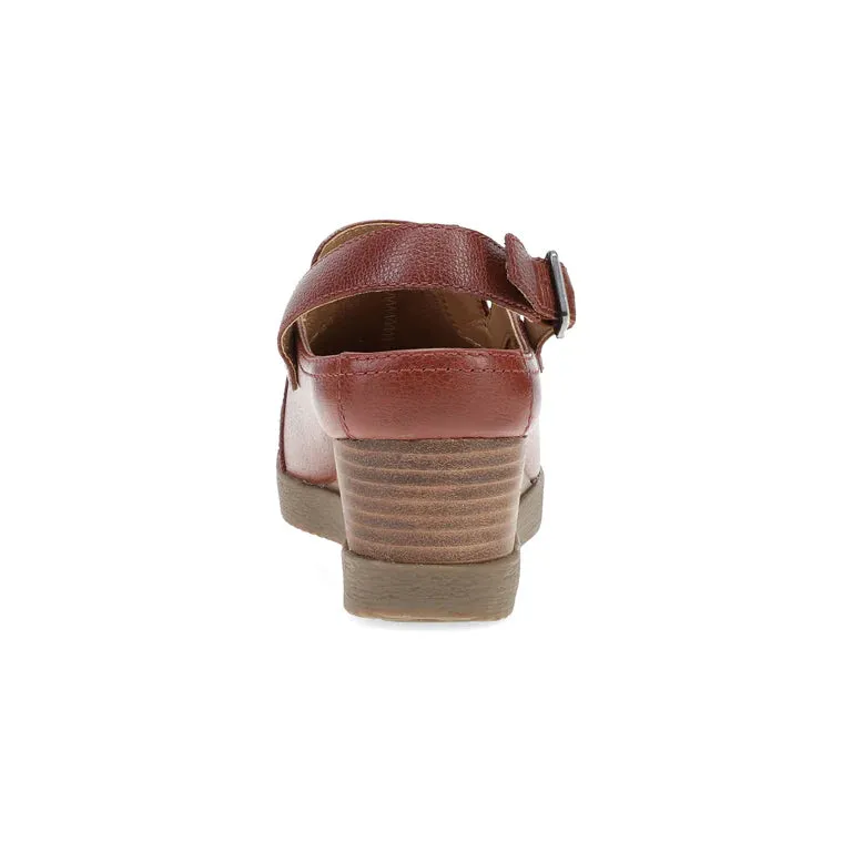 Sheridan Wedge Mule in Brick
