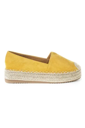Slip-on, flatform espadrilles