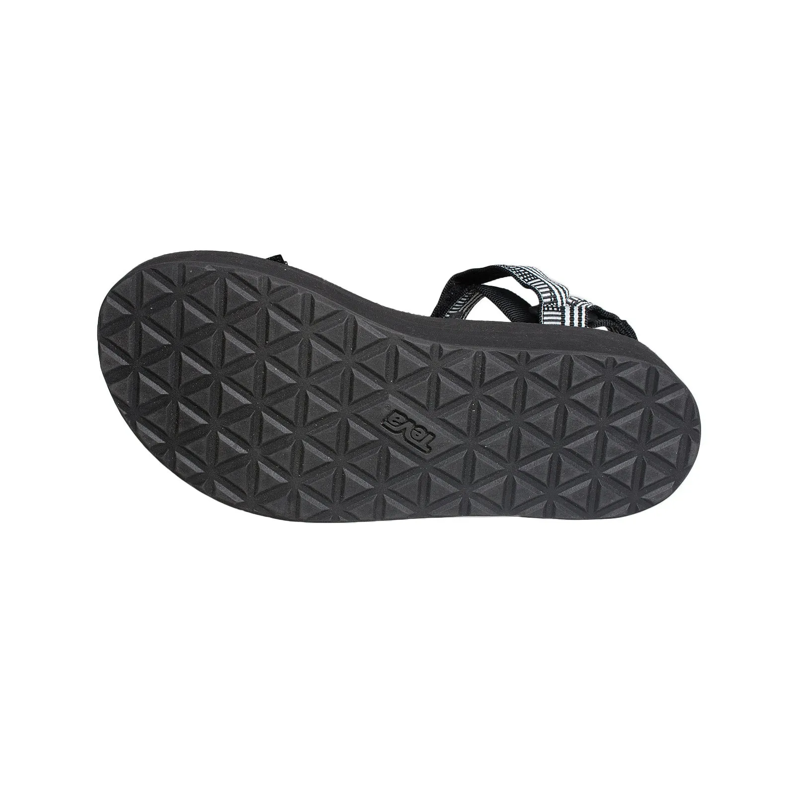 TEVA Flatform Universal Campo Black / White Sandals - Women's