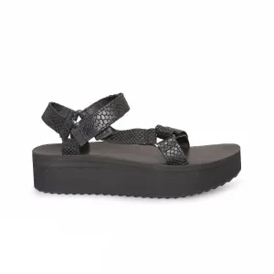 Teva Flatform Universal Everglade Black Sandals