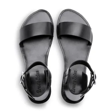 The Camila Leather Flatform Sandal