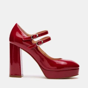 TIARA RED PATENT